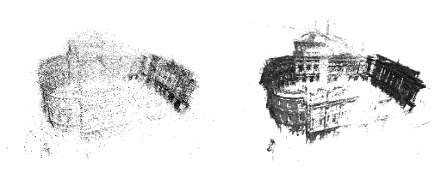 Point cloud comparison
